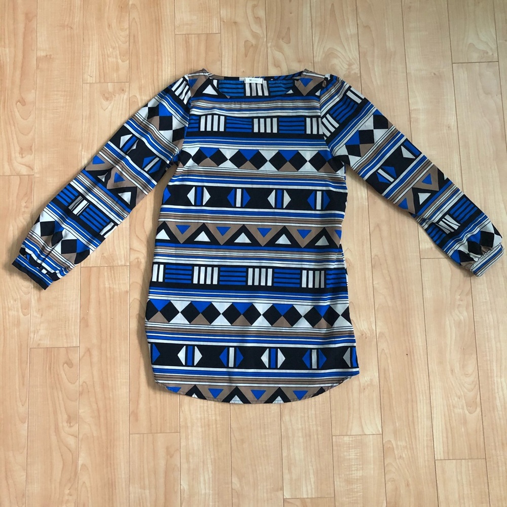 Everly tunic dress shirt